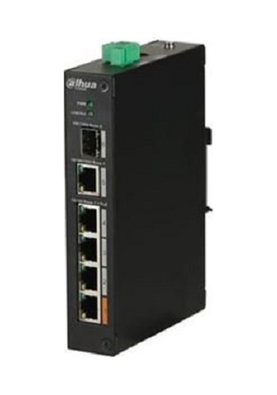 Dahua PFS3106-4ET 4 Port Poe Yönetilemez Metal Switch