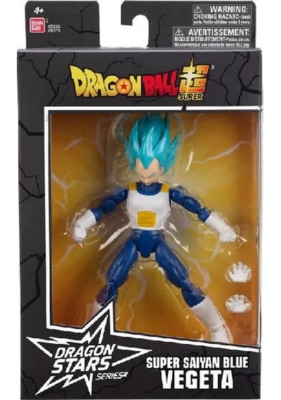 Bandai Dragon Ball Super Saiyan Blue Vegeta Poz Verilebilir Figür