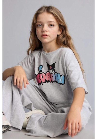 Defacto Hello Kitty 2li Takım Kız Çocuk H2756a826spgr28 Gri-gr28