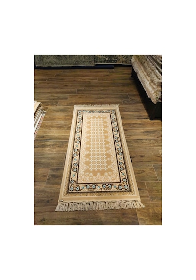 Aspero 4105b Krem-kahve-mavi Halı Çok Renkli