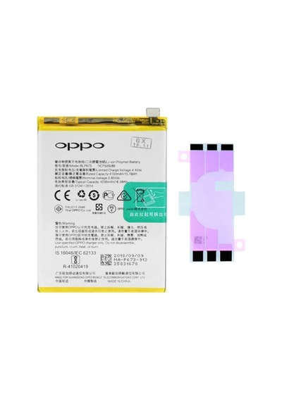 Oppo A5s Blp673 Batarya Pil Telefon Bataryası Pil Bandı Yanında