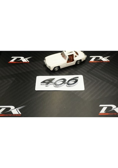 Peugeot 406 Bagaj 3m 3d Krom Abs Logo Amblem