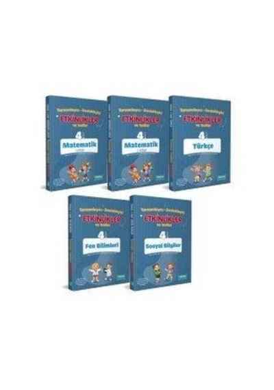4.Sınıf 5 Kitap Set Etkinlikli - Markaj Yayınları