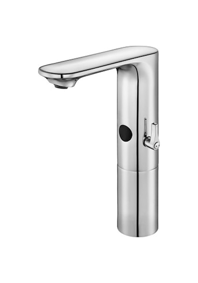 Eca 108108046 Compact Elektrikli Çift Su Girişli Orta Boy Fotoselli Lavabo Bataryası