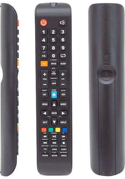 Skytech Yeni Model Lcd-led Tv Kumanda 33186 Kalıp-tv Tuşu Sarı 308c