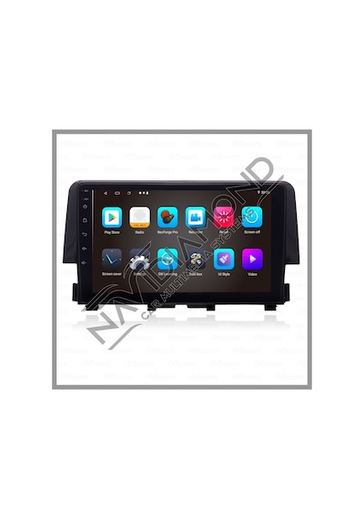 Özer Elektronik Honda Civic Fc5 6 Gb Ram 128 Gb Hafıza Androıd Multımedıa Teyp 10 İnç