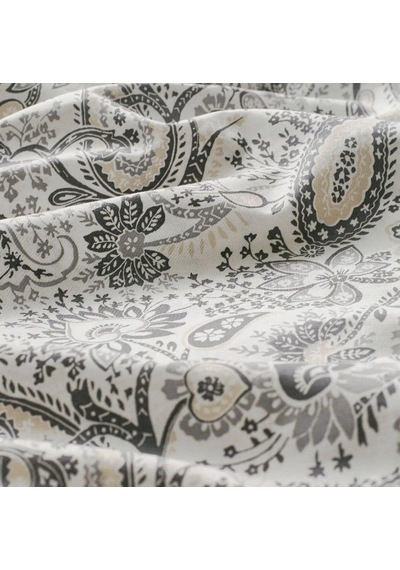 Ikea Rodgersıa Yastık Kılıfı 50 X 60 Cm Beyaz - Gri