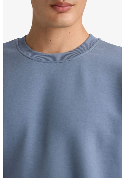 Defacto Relax Fit Bisiklet Yaka Kalın İçi Yumuşak Tüylü Basic Düz Sweatshirt T5139az25augr171 Gri Defacto Relax Fit Bisiklet Yaka Kalın İçi Yumuşak Tüylü Basic Düz Sweatshirt T5139az25augr171 Gri