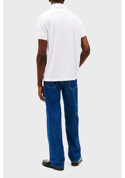 Tommy Hilfiger Erkek Polo Yaka T Shirt Mw0mw38130 Ybr Beyaz Beyaz