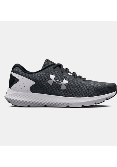 Under Armour UA Kadın W Charged Rogue 3 Knit Spor Ayakkabı 3026147-001 Beyaz - Siyah