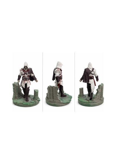 Assassin's Creed Ezio Figür 13 Cm El Boyaması Dekoratif Figür Masaüstü Kitaplık Vitrin Dekoru