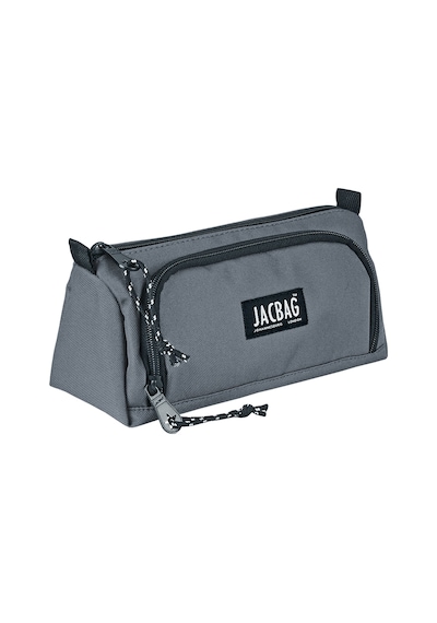Jacbag Prime Xl-lastik Ayraçlı İki Bölmeli Kalem Kutusu Prime Xl-gri renkli