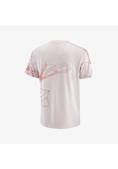 Salomon S/lab Speed Erkek Koşu Tişört Lilac Ash Lc2831500 Krem
