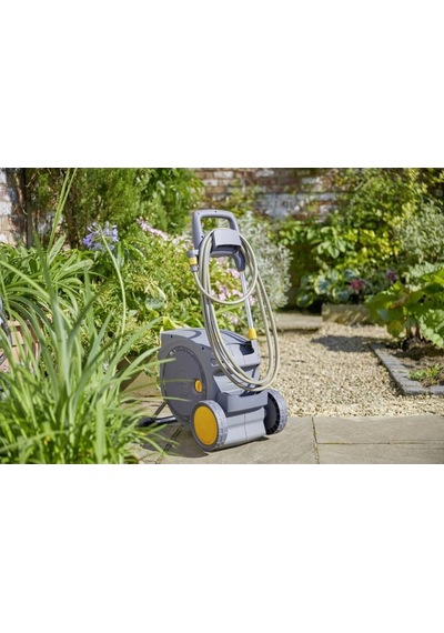 Hozelock 100488h Tekerlekli 35 M Hortumlu Otomatik Geri Sarmalı Hortum Toplama Makara Seti