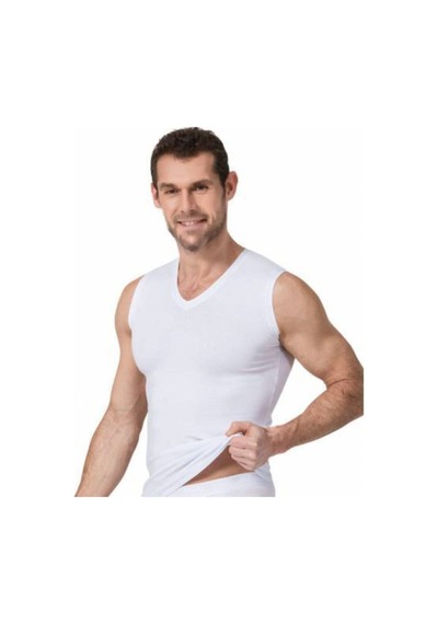 Body V Yaka Tek Li Spor Atlet Beyaz