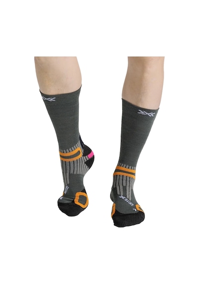 X-bıonıc X-bionic X-socks Hike Anatomix Merino Crew Unisex Çorap Ho00 Yeşil