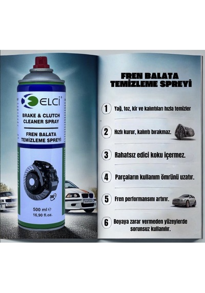 Fren Balata Temizleme Spreyi 24 Adet 500ml