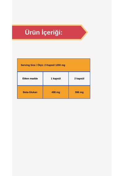 Afye Beta Glukan 60 Kapsül