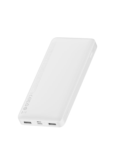 Baseus Bipow Overseas Edition Dijital Ekranlı 15 W 10000 mAh Powerbank Beyaz