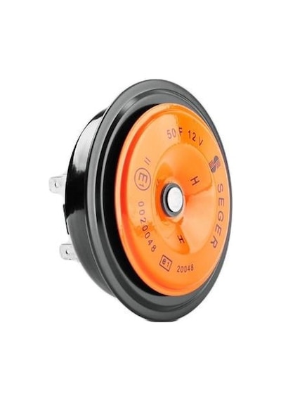Seger 12v Didit Korna 435 Hz İnce Ses Turuncu 91 Mm