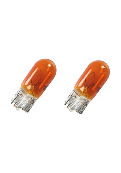 T10 Turuncu Ampul Ve Kablolu Duy 2 Adet 5W 12V Takım