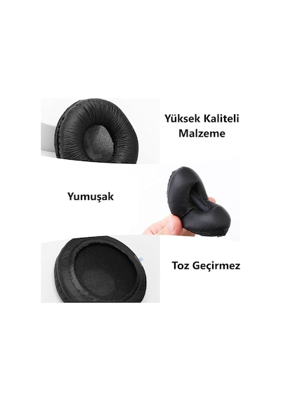Jbl İle Uyumlu Kulaklık Pedi Kafa Bandı Ve 2 Adet Yumuşak Kulaklık Süngeri Jbl Tune 450bt 460bt 500bt 510bt 520bt 600 T250 Jr300 İle Uyumludur Koyu Mavi