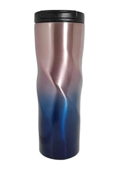 Komple 304 L Çelik Degrade 6 Oz 500 Ml Kahve Termos Mug Cin229ml Açık Beyaz