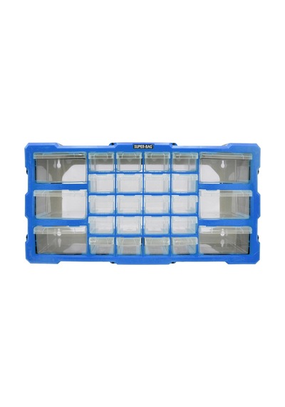 Süper Bag 26'li Mono Blok Çekmece Seti Hobby Organizer Seti Monoblok Çekmece Vida Dübel Kutusu Takı Kutusu Asr6004 Diğer