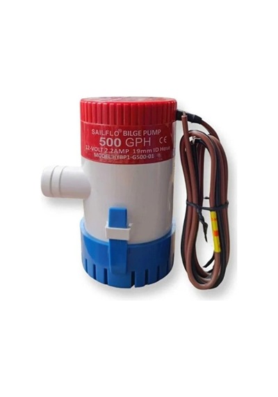 Sintine Pompası Manuel 12 Volt 500 Gph