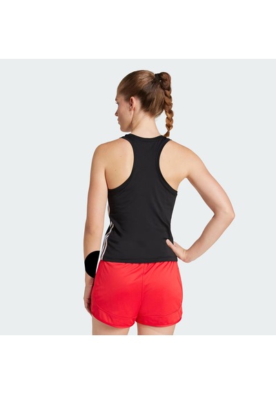Adidas Train Essentials 3 Stripes Workout Kadın Atlet C-adıje8693b30a00 Siyah