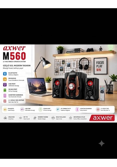 Sinema Sistemi,2+1 Hoparlör,bluetooth Hoparlör