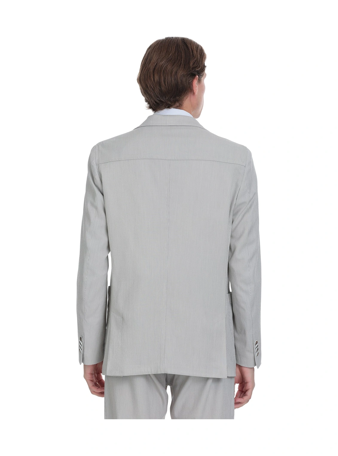 Hatemoğlu Vizon Comfort Fit Mono Yaka Casual Takım Elbise Vizon