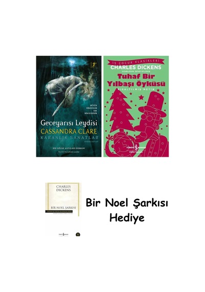 Geceyarısı Leydisi Ciltli + Tuhaf Bir Yılbaşı Öyküsü + Bir Noel Şarkısı