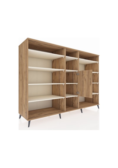 Kronos Dolap 12 Raflı Tek Kapaklı 220x59x163 Çam-çam/aytaşı Çam-çam/aytaşı Kronos Dolap 12 Raflı Tek Kapaklı 220x59x163 Çam-çam/aytaşı Çam-çam/aytaşı