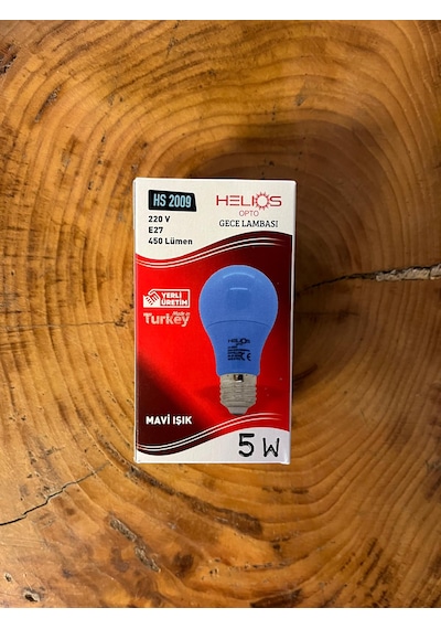 Helios Hs-2009m 5w Mavi Işık Gece Lambası
