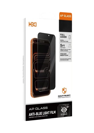 Hdd Apple İphone 18 Pro Max Uyumlu Hayalet Full Cam Koruyucu - Siyah