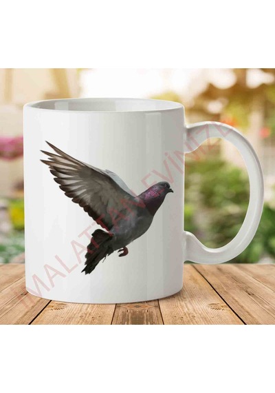 Pigeon-free-download-png İki Tarafı Baskılı Kupa Bardak.jpg