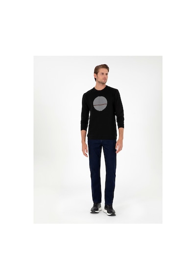 Pierre Cardin Siyah Regular Fit Sweatshirt 1941532