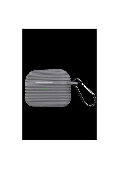 Apple Airpods 4 4.nesil /airpods 5 5.nesil Ren Silikon Kılıf - Gri