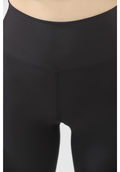 Winmoda34 Kadın Korse Tayt Push Up Yüksek Bel Geniş Kemer Siyah