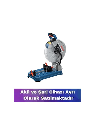 Bosch Gcd 18v-355 Akülü Kuru Kesim Elmaslı Profil Kesme Solo 0601b59000