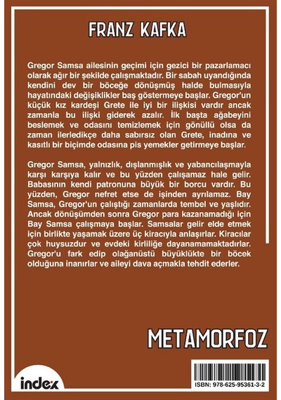 Metamorfoz / Franz Kafka