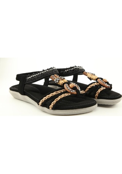 Guja 25y129-2 Siyah Çocuk Sandalet