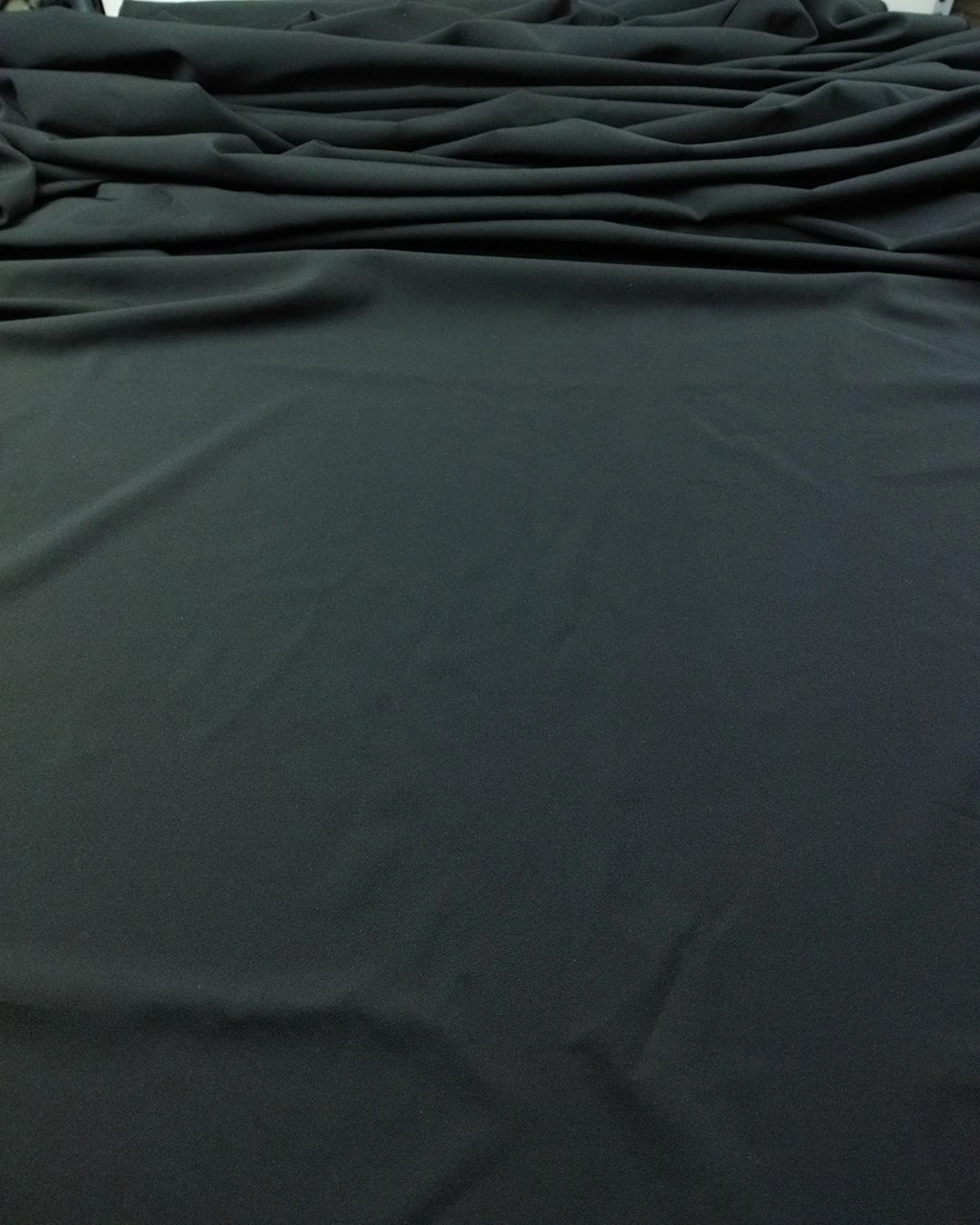 Hafif Esnek Krep Siyah Renkte En 135 Cm X Boy 240 Cm -3082