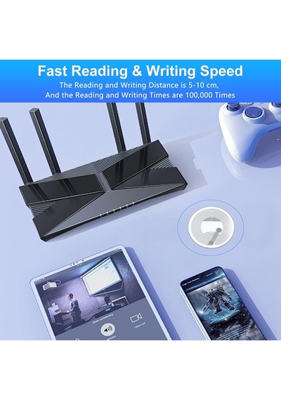 60 Adet Nfc Etiket 25 Mm Nfc Çıkartma Ntag213 Nfc 213 Gün Yeniden Yazılabilir Nfc Kartlar Programlanabilir 144 Bayt