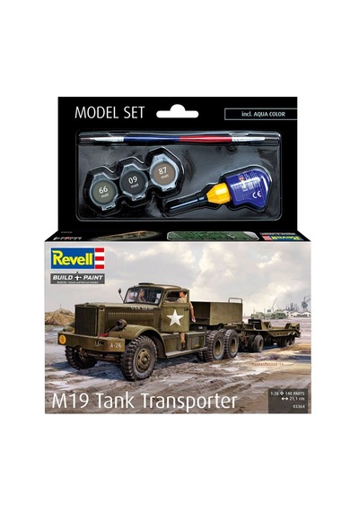 Revell Model Set Askeri M19 Tank Transporter 63364