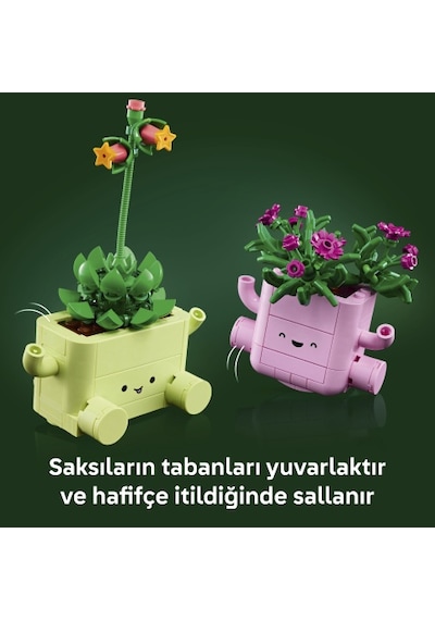 LEGO® Botanicals Sallanan Bitkiler 11506 - 9 Yaş ve Üzeri Çocuklar için Yaratıcı Çiçek Yapım Seti (253 Parça)