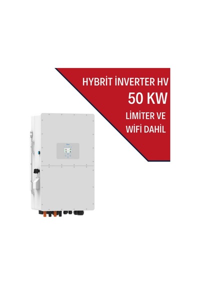 Deye 50kw Hibrit Trifaze İnverter Hv