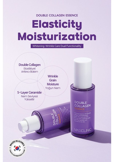Maxclinic Düşük Moleküllü Kolajen İçeren   Esans MAXCLINIC Double Collagen Essence 50 ML