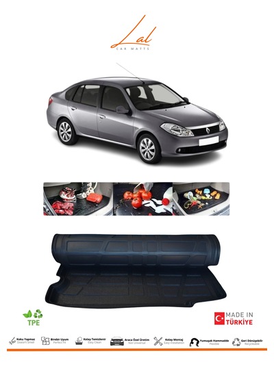Renault Clio Symbol 3d Bagaj Havuzu 2008-2012